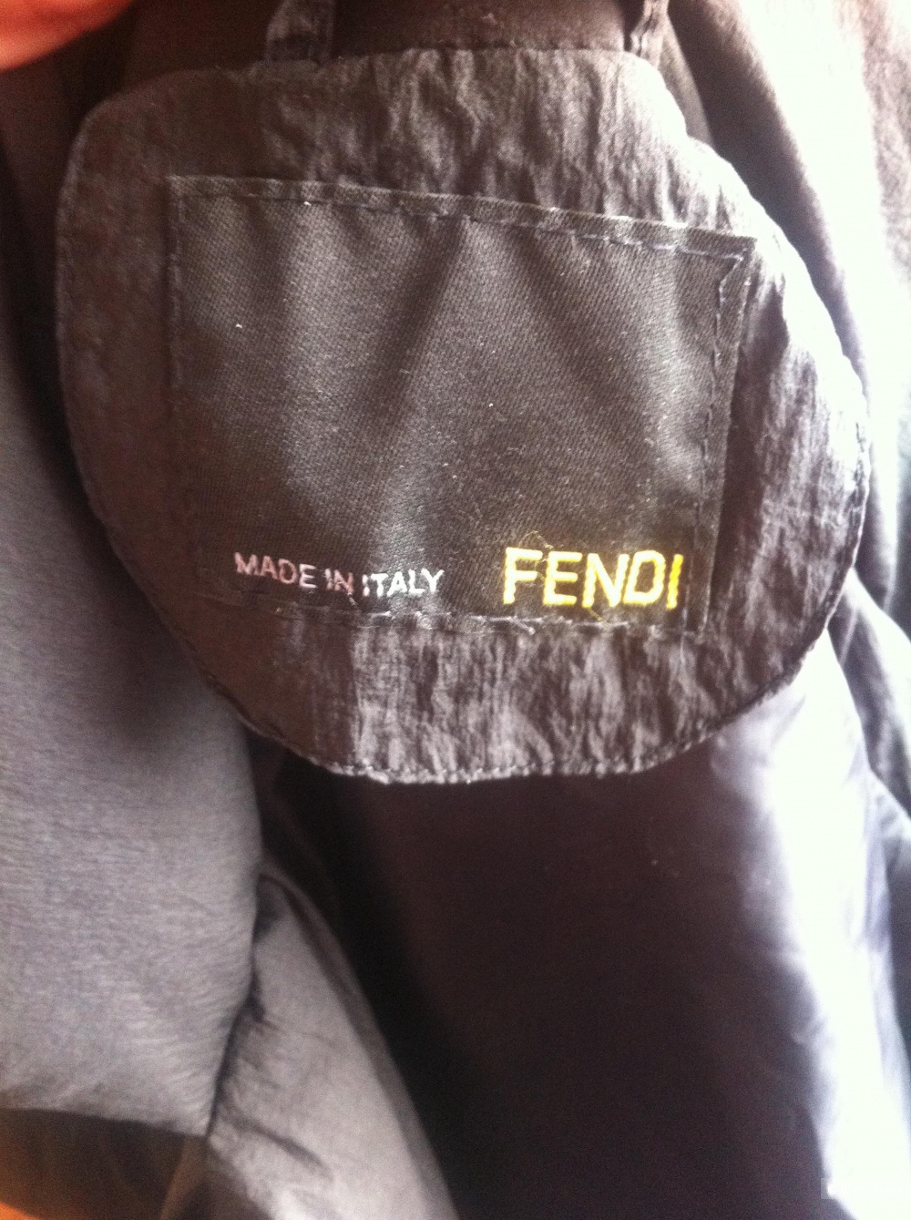 Легкий пуховик Fendi, XS/S