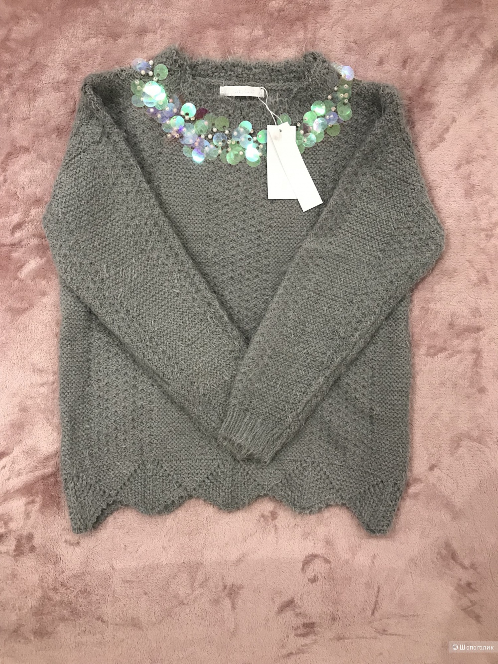 Пуловер, размер 46