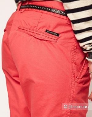Брюки-чиносы Maison Scotch р. 32/32, цвет синий