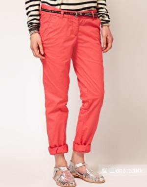 Брюки-чиносы Maison Scotch р. 32/32, цвет синий