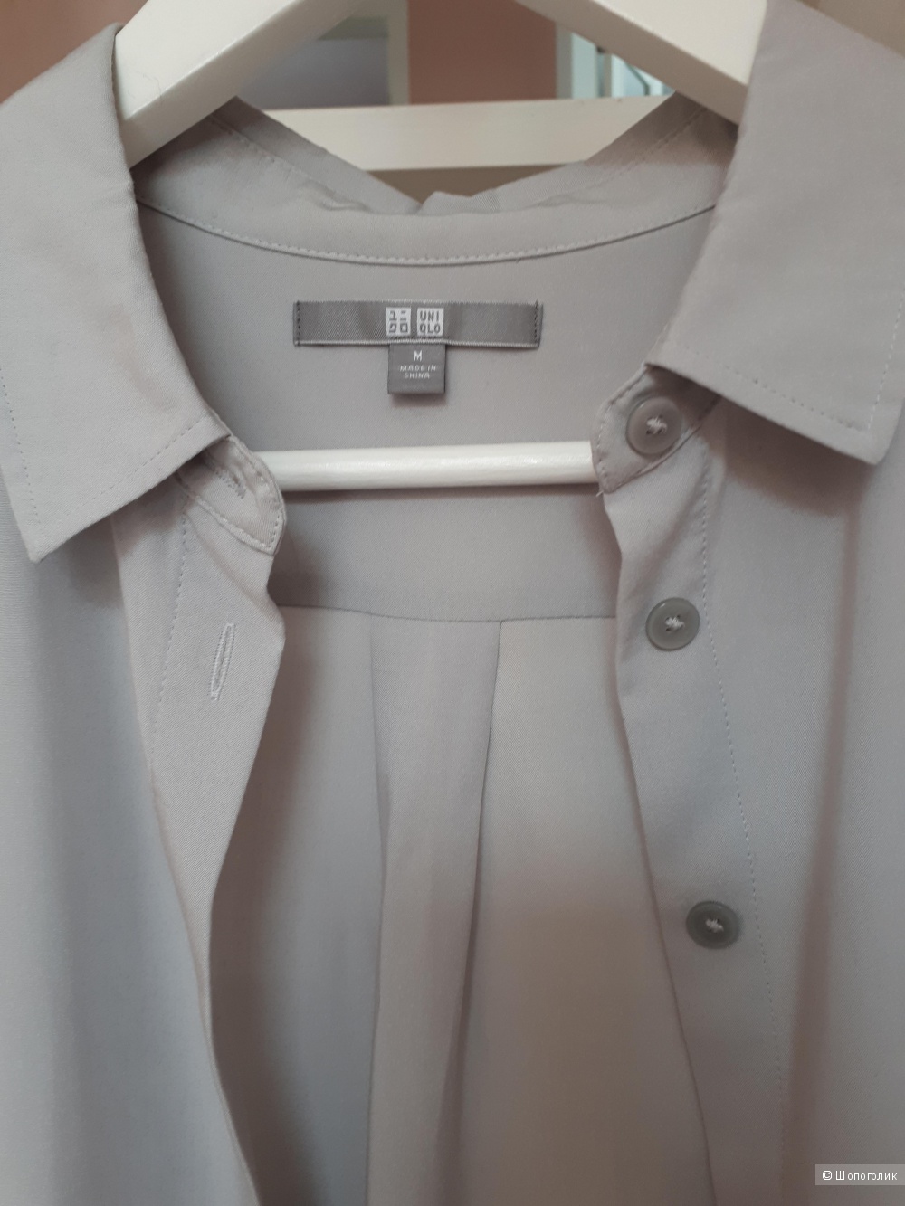 Сет из 3 рубашек Zara MS Uniclo р.М (12 англ. 44 русс)