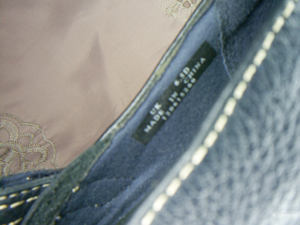 Кожаные туфли от Clarks h 6,5 анг. на 40 рус.