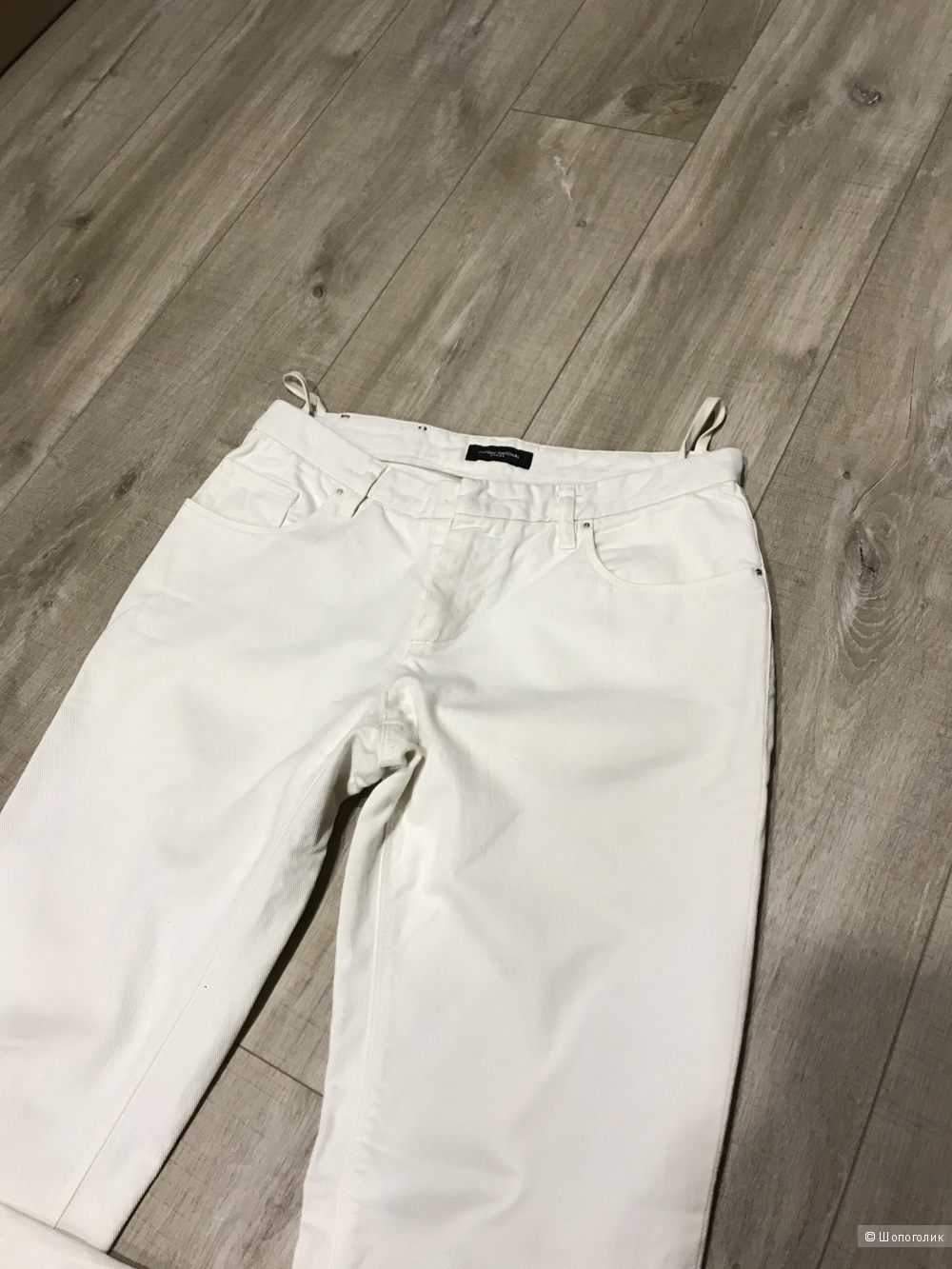 Costume National мужские белые джинсы, 46 IT размер