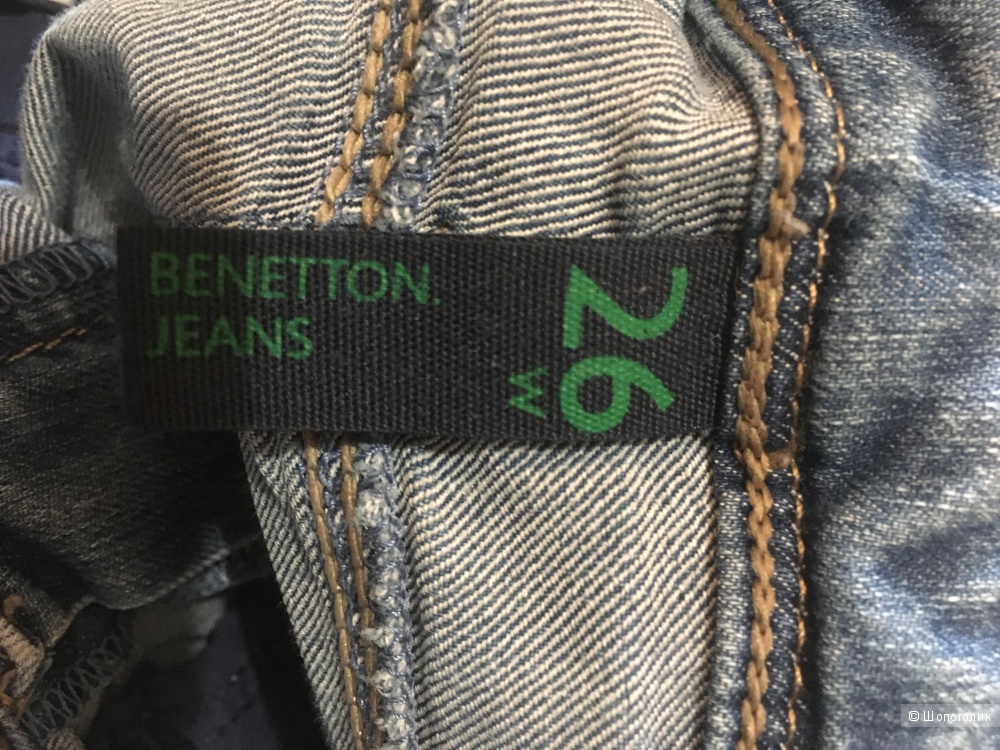 Джинсы benetton skinny 26 размер