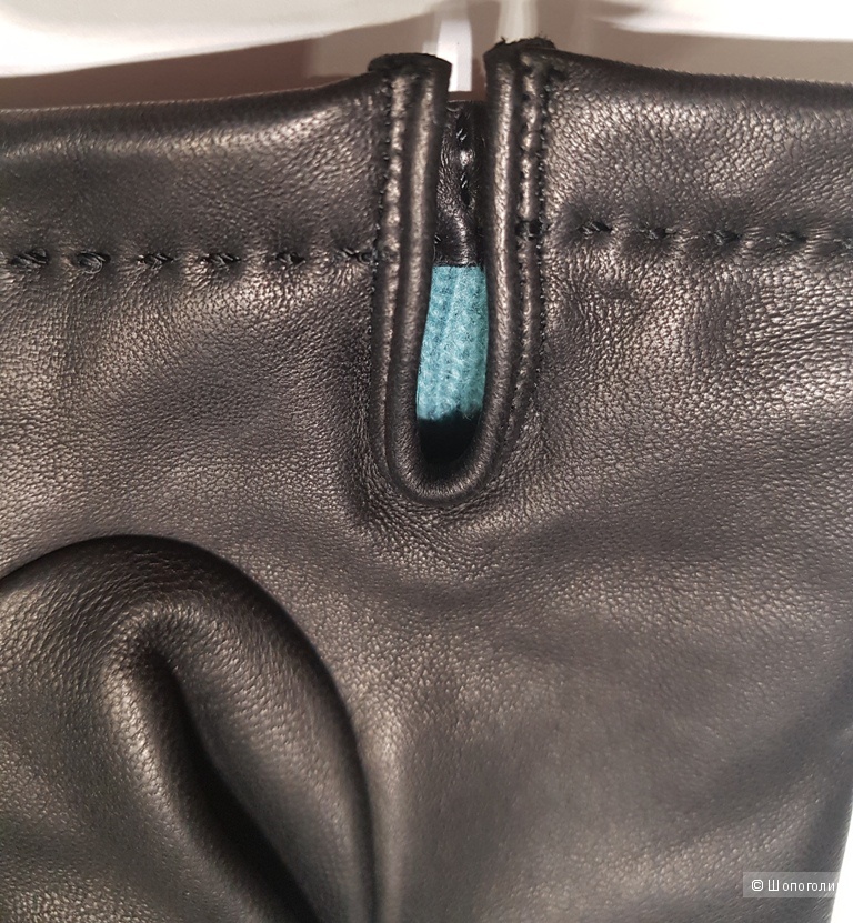 TIFFANY мужские кожаные перчатки р.9.5