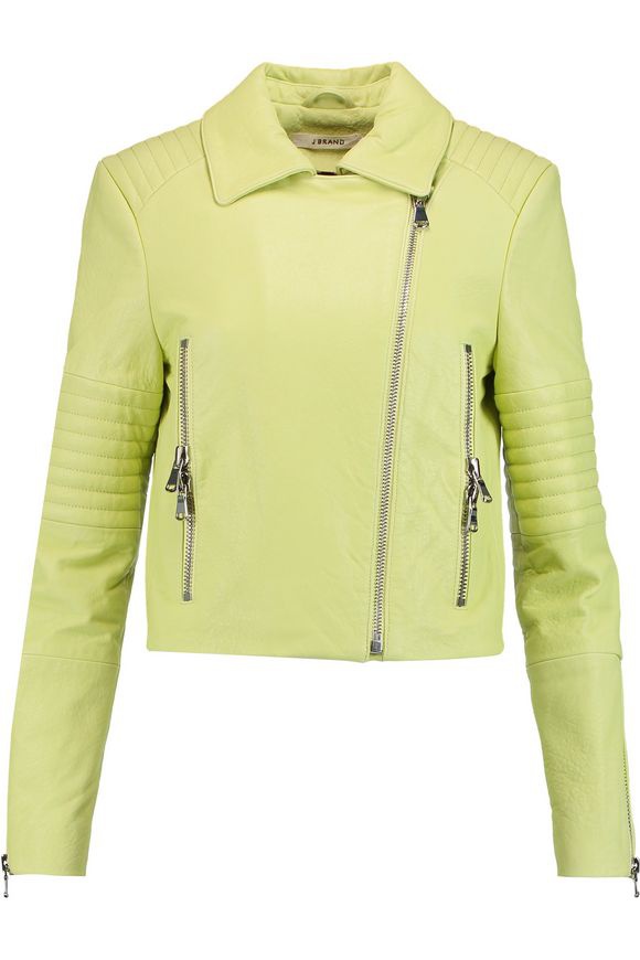 Кожаная куртка-косуха J BRAND, размер L, на рос. 48