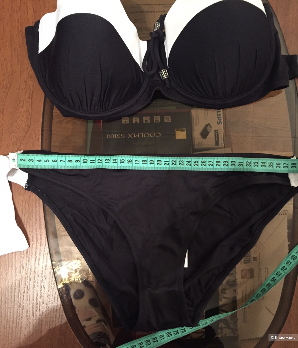 Купальник Pour  moi верх 36DD низ uk 14