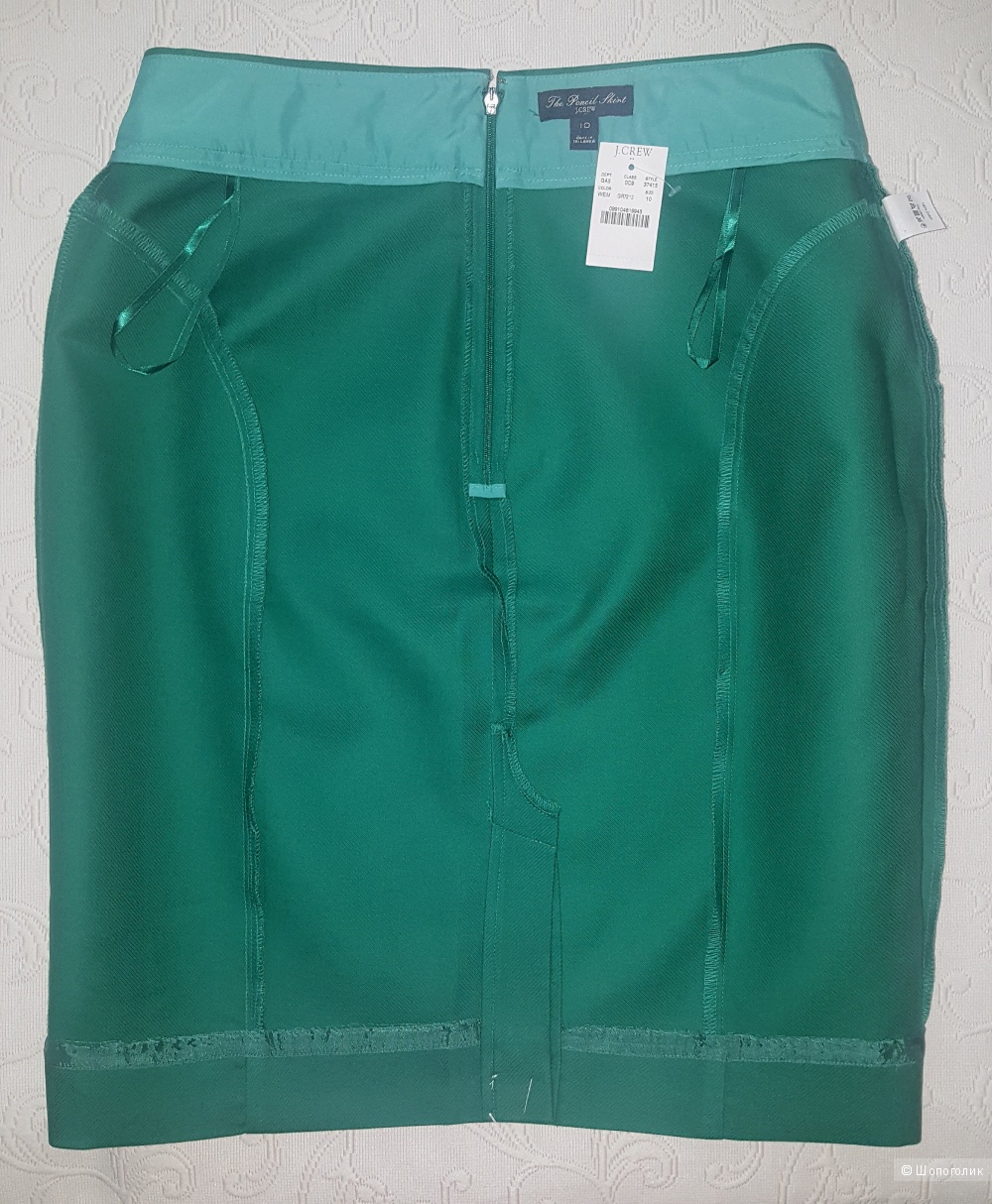 Хлопковая юбка карандаш JCrew р. 10US (на 46 рос.)