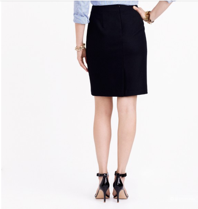 Хлопковая юбка карандаш JCrew р. 10US (на 46 рос.)