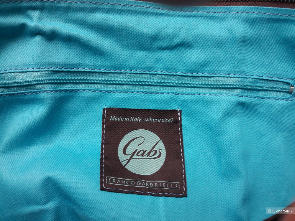 Кожаная сумка GABS,  42х37 см