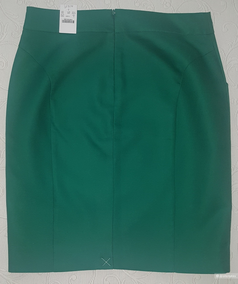 Хлопковая юбка карандаш JCrew р. 10US (на 46 рос.)