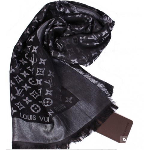 Шаль Louis Vuitton Black, 140/140