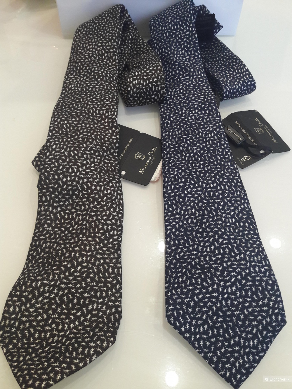 Massimo Dutti: набор классических галстуков