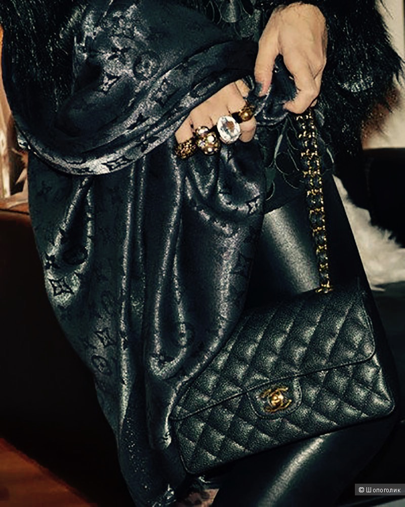 Шаль Louis Vuitton Black, 140/140