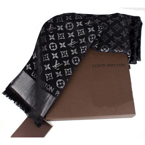 Шаль Louis Vuitton Black, 140/140