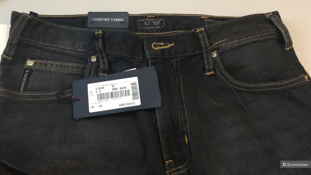 Мужские джинсы ARMANI JEANS, размер 30W-34L