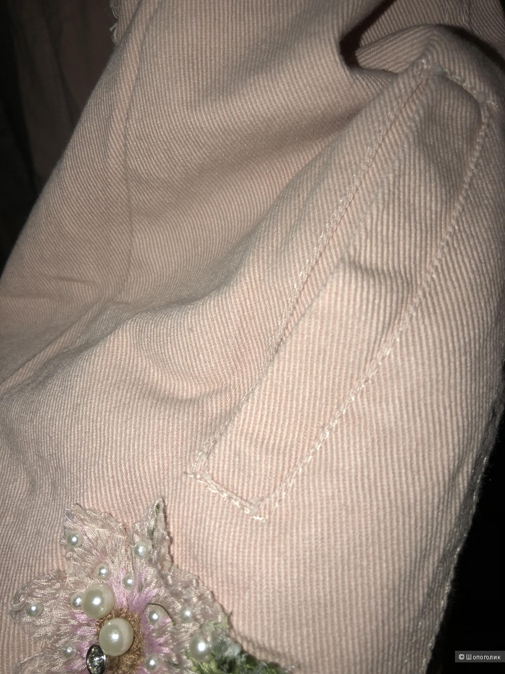 Куртка джинсовая, DIOR, реплика, oversize