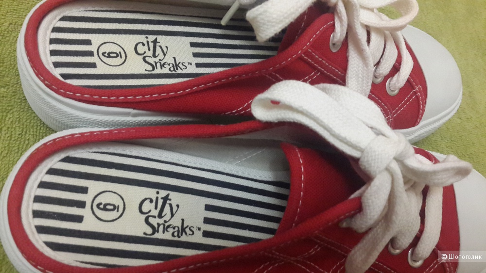 Кеды city sneaks размер 6US
