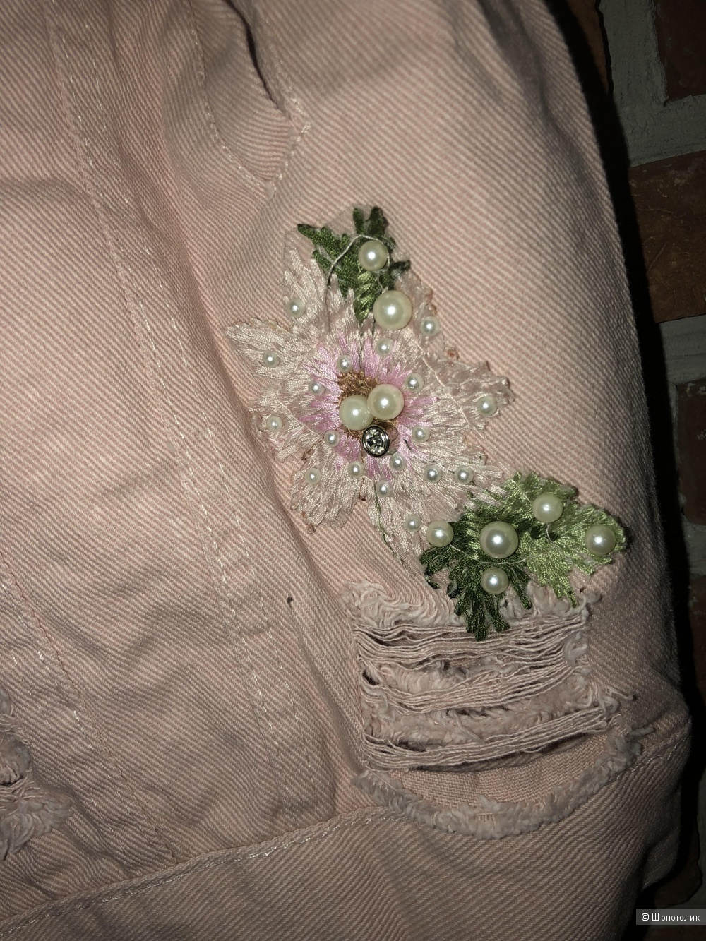 Куртка джинсовая, DIOR, реплика, oversize