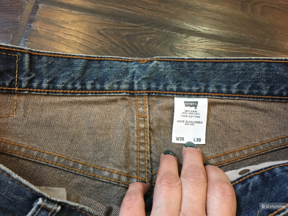 Джинсы-бойфренды Reclaimed Vintage Revived Levis, р. 48 (W36/L30