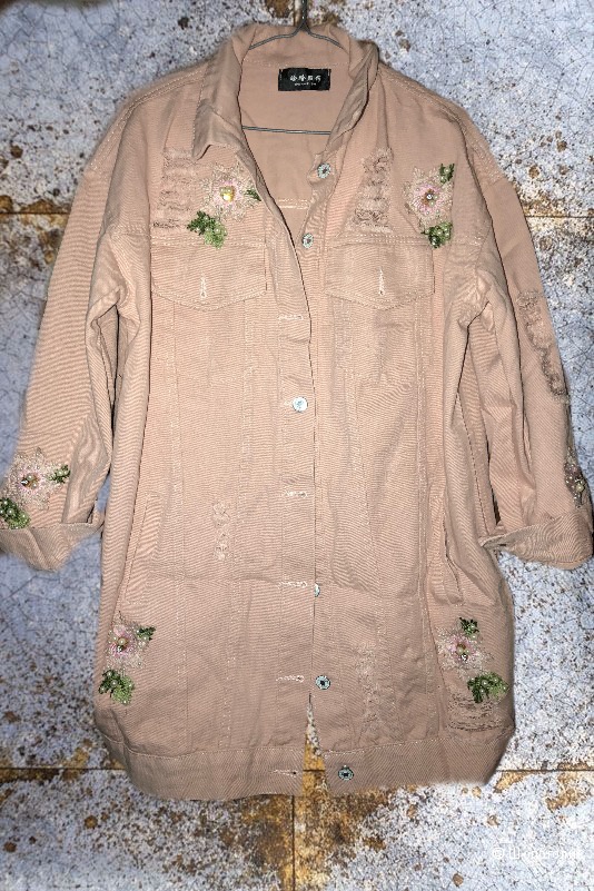 Куртка джинсовая, DIOR, реплика, oversize