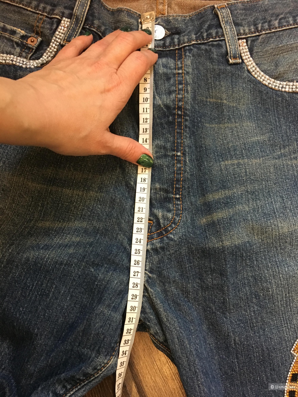 Джинсы-бойфренды Reclaimed Vintage Revived Levis, р. 48 (W36/L30