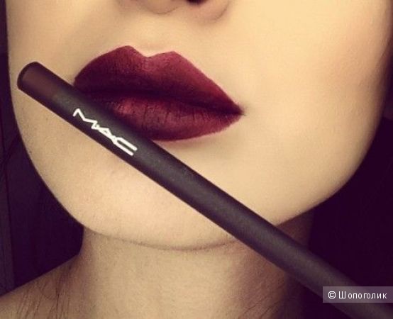 Карандаш для губ MAC lip pencil crayon a levres оттенок vino