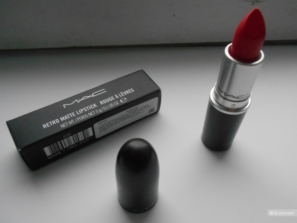 Матовая помада Retro Matte Lipstick Rouge a levres оттенок relentlessly red