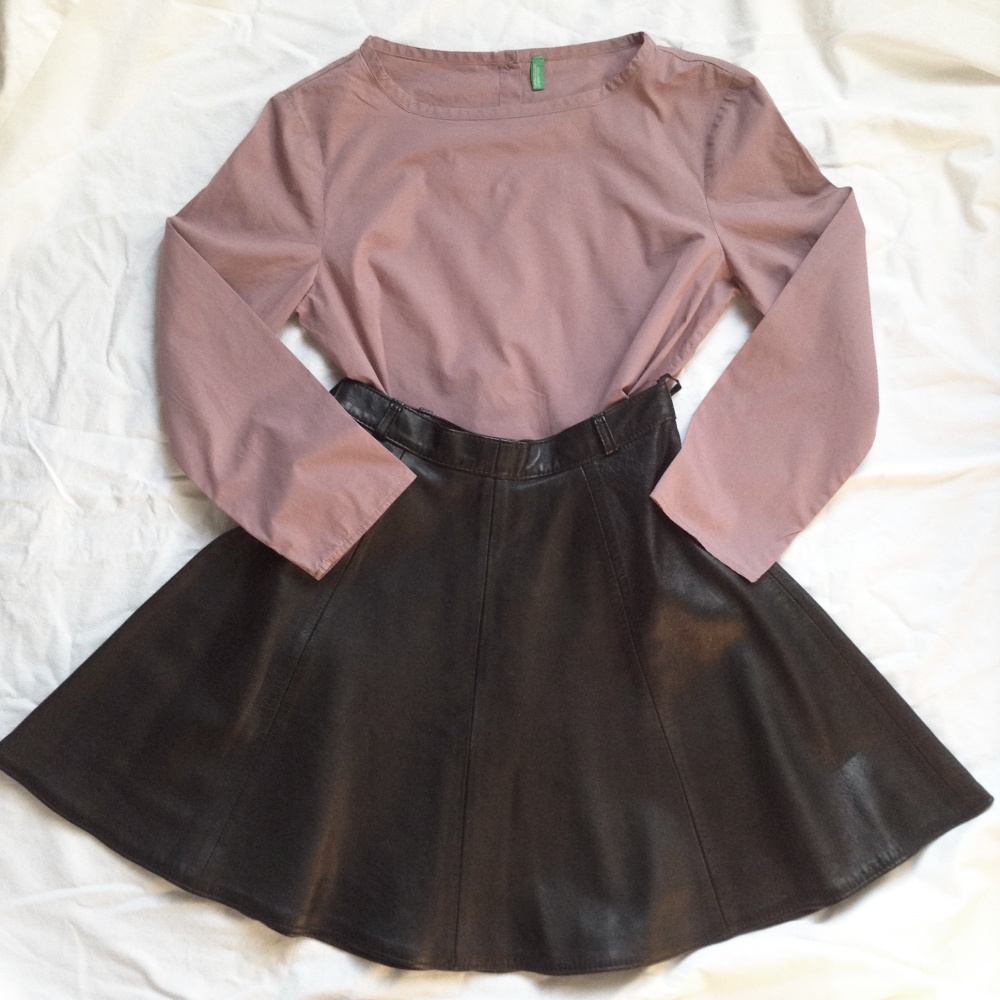 Хлопковая рубашка United Colors of Benetton, S