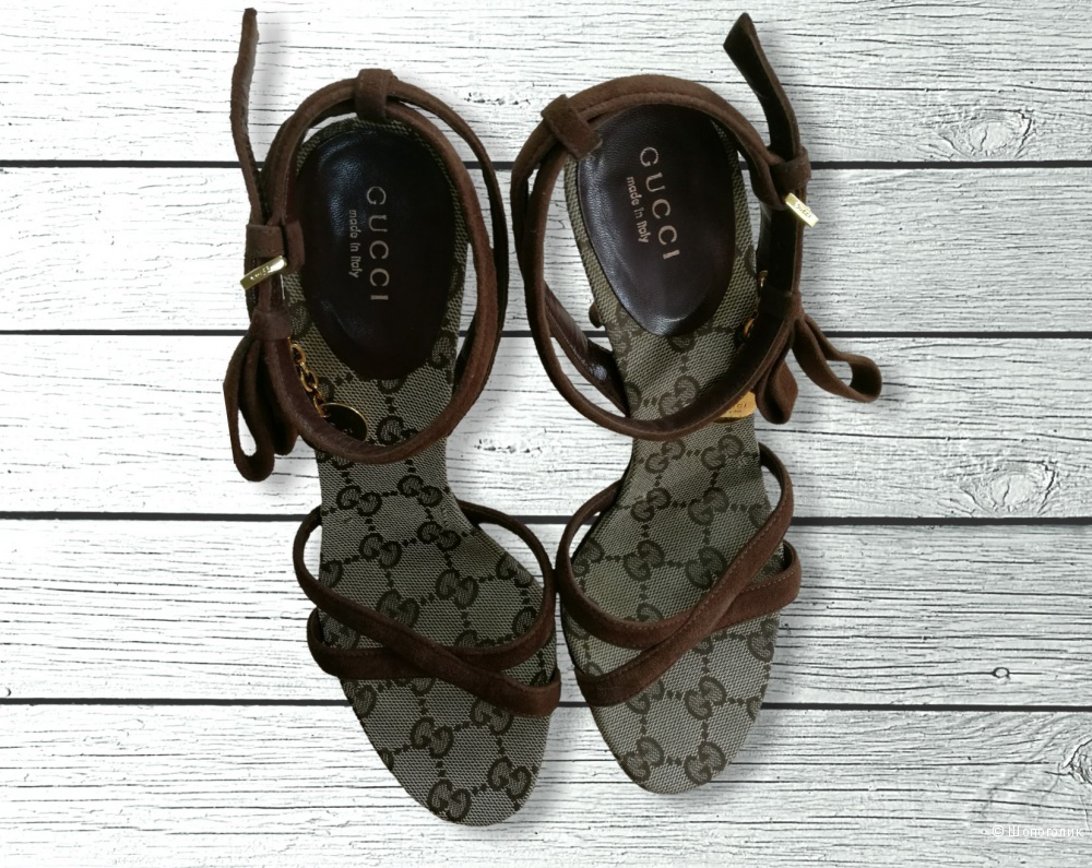 Gucci. Босоножки. 36,36/5