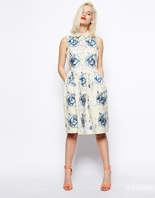 Платье ASOS PREMIUM размер UK 14 eu 42 US 10