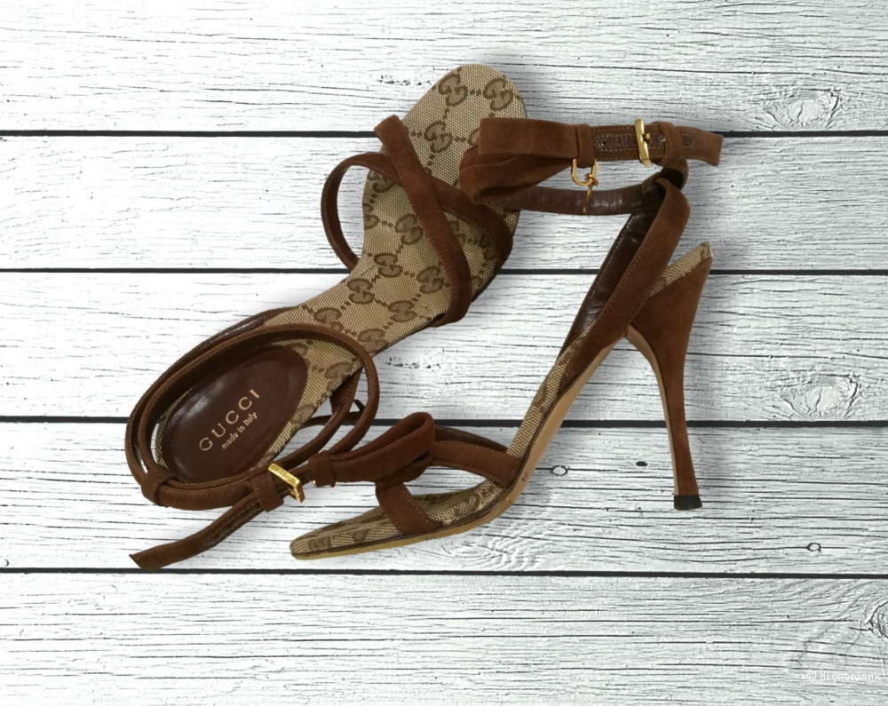 Gucci. Босоножки. 36,36/5