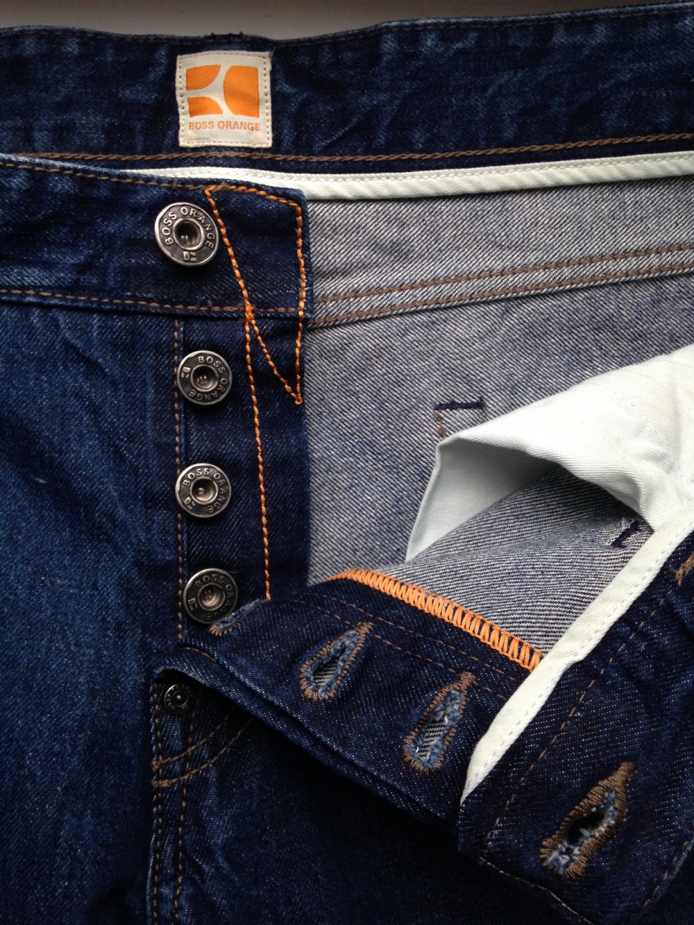 Мужские джинсы " ВOSS ORANGE ", 54-56 размер.