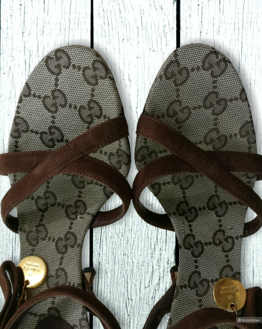 Gucci. Босоножки. 36,36/5
