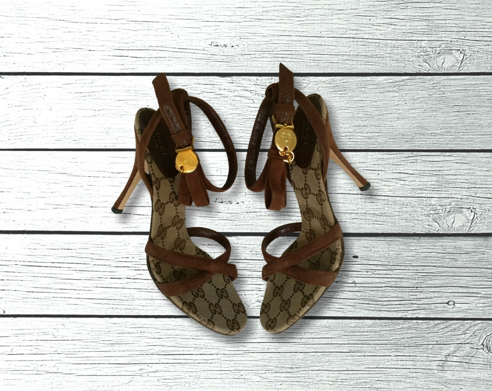 Gucci. Босоножки. 36,36/5