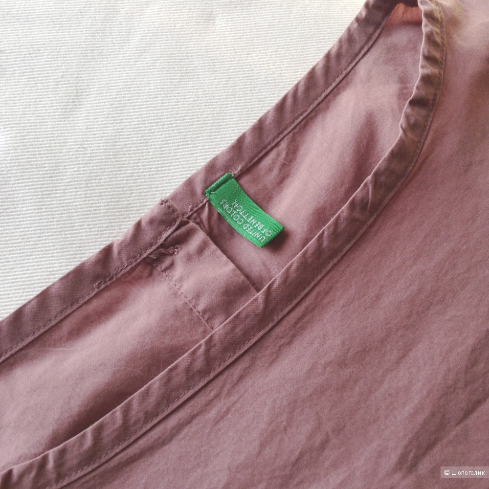 Хлопковая рубашка United Colors of Benetton, S