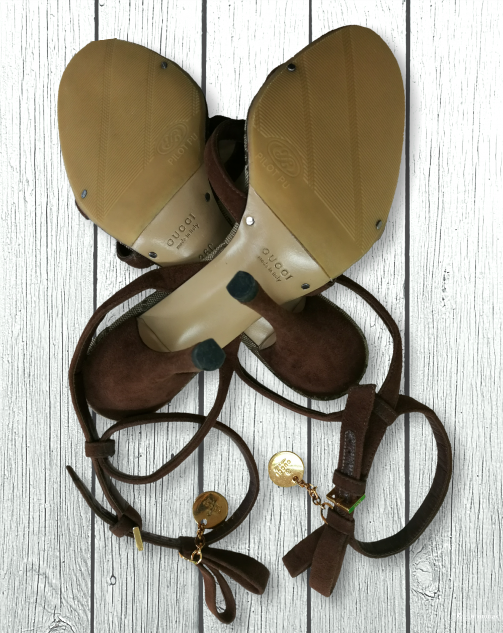 Gucci. Босоножки. 36,36/5