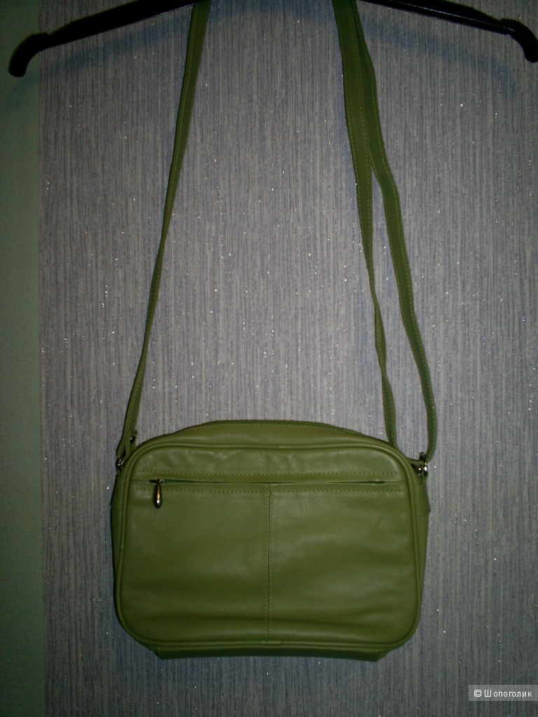 Кожаная сумка кросс-боди от Nova Leather.
