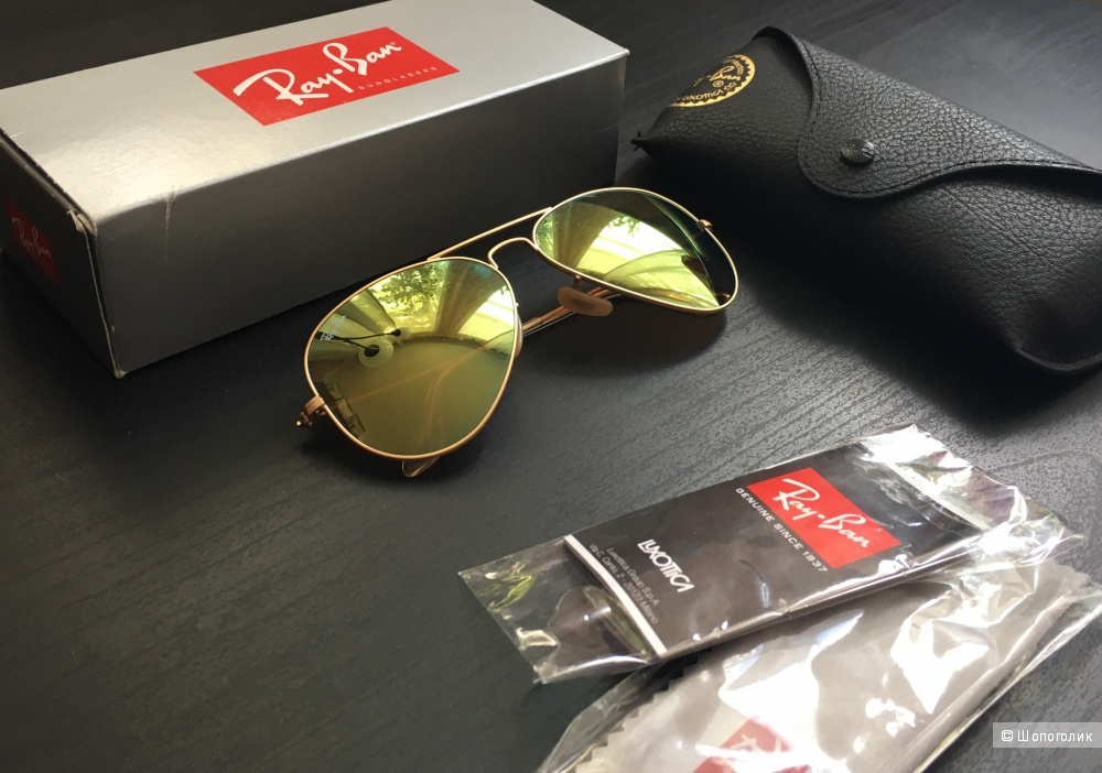 Очки C/З Ray-Ban 3025 Aviator 112/93, 58-14, 3N