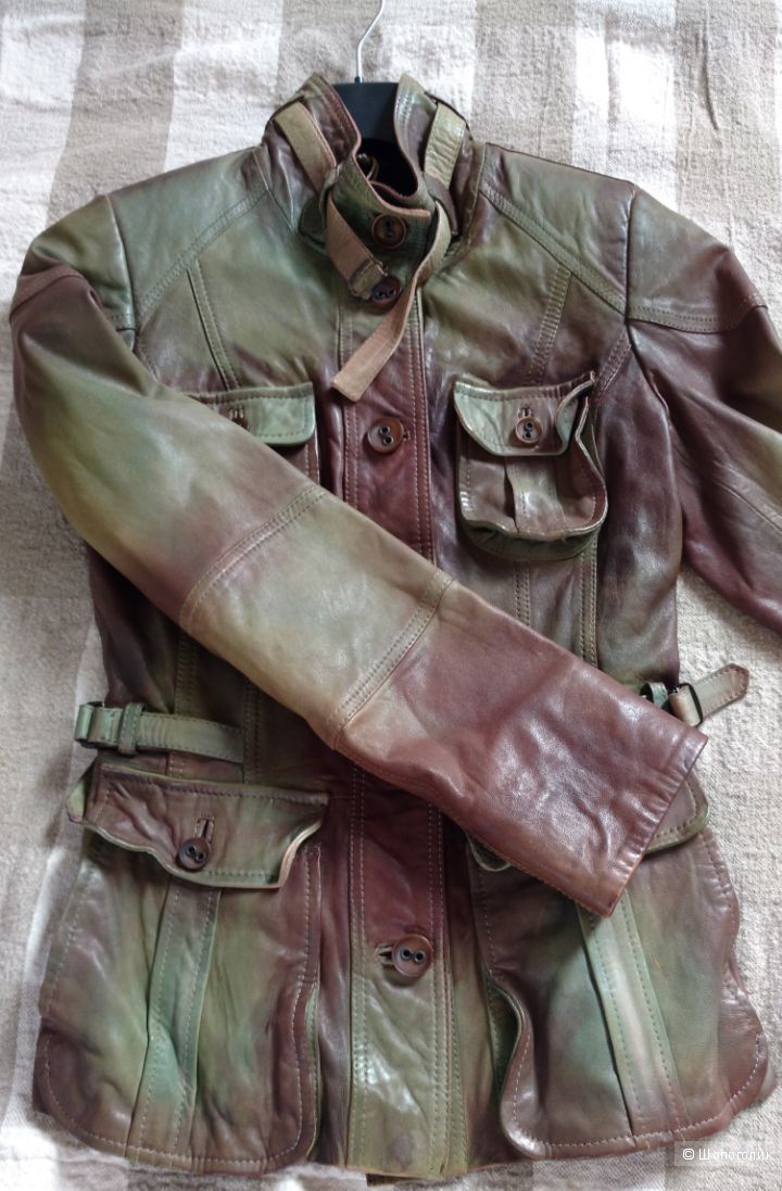 Кожаная куртка ELEVEN ELFS by MANUEL LUCIANO размер S