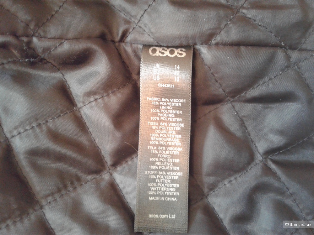 Байкерская куртка ASOS. Размер UK 14 eu 42 US 10