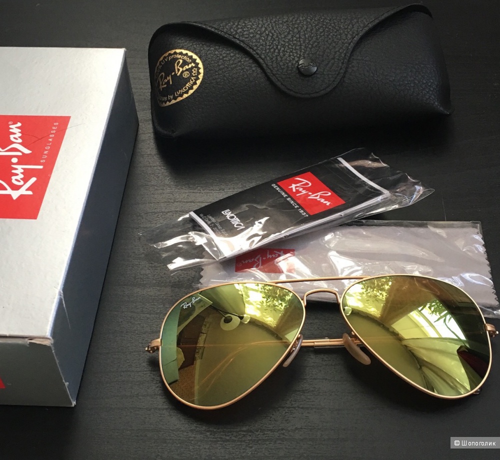 Очки C/З Ray-Ban 3025 Aviator 112/93, 58-14, 3N