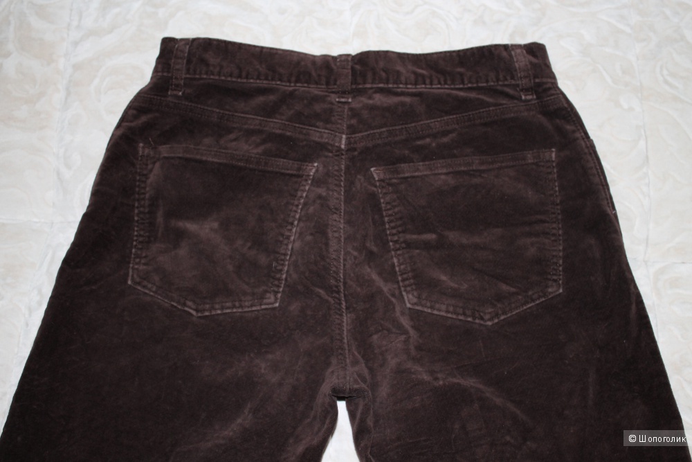 Велюровые  брюки бренда GAP, размер 48-50-52