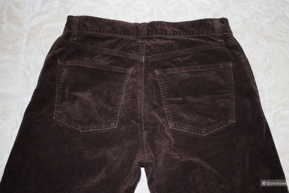 Велюровые брюки бренда GAP, размер 48-50-52