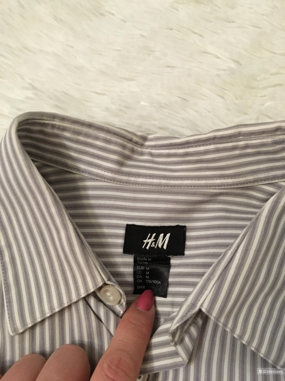 Сет из мужских рубашек Esprit, размер М+DND, размер М+ H&M, размер М