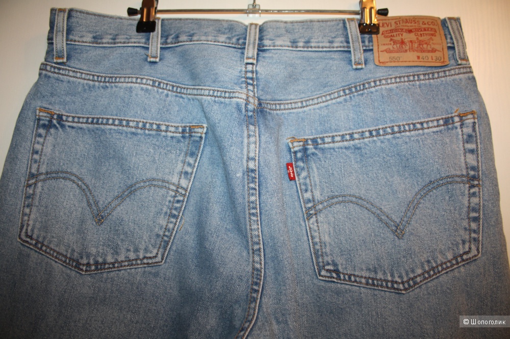 Джинсы Levis 550 W40 L30 размер 54 (52) XXXL