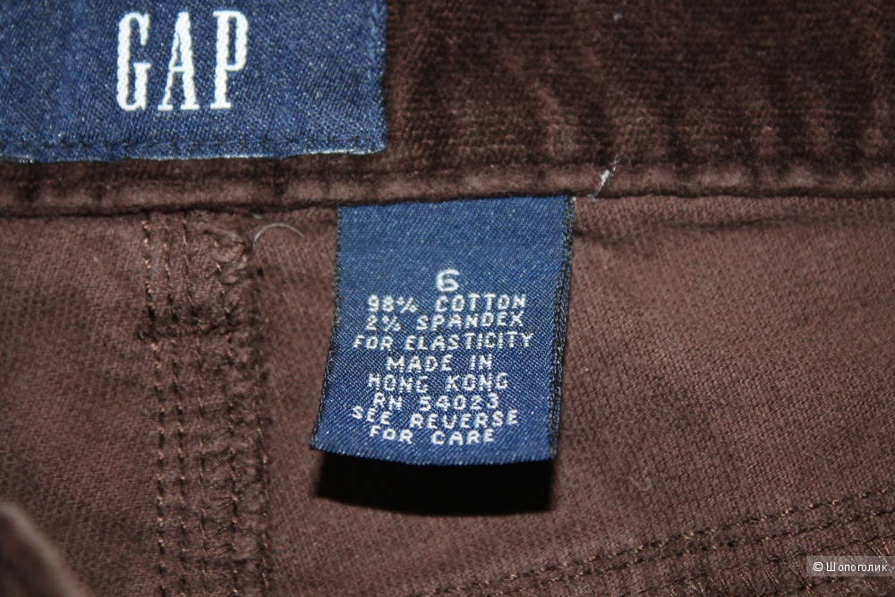 Велюровые брюки бренда GAP, размер 48-50-52