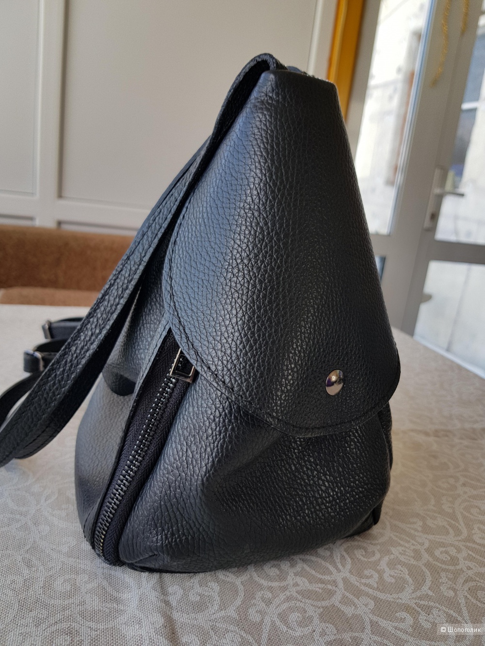 Рюкзак-сумка цвет черный LAURA DI MAGGIO