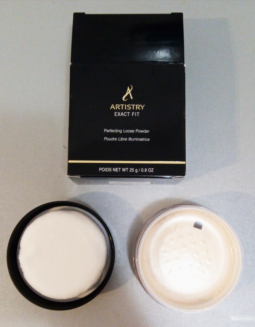 Рассыпчатая пудра Artistry exact fit, оттенок lihte