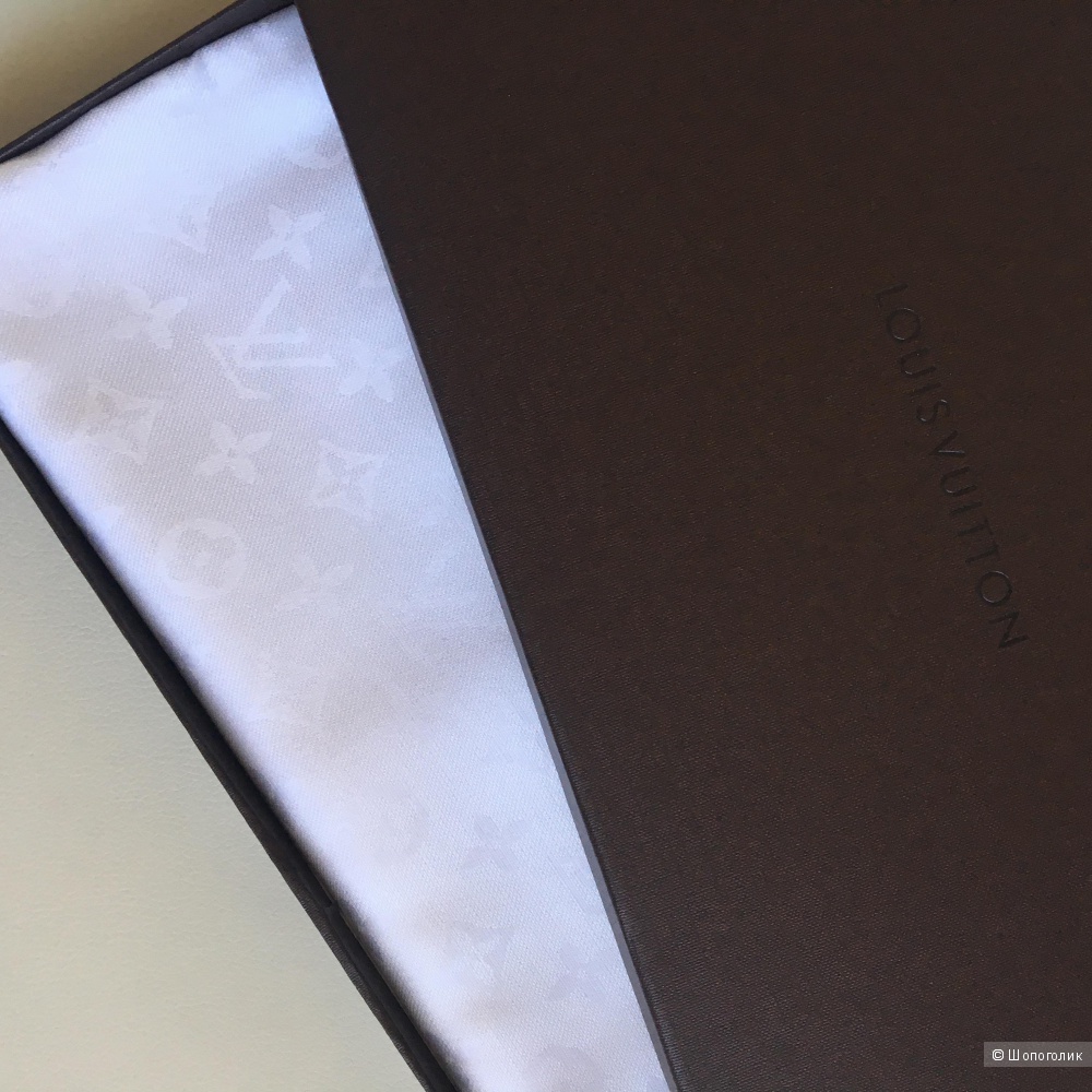 Шаль Louis Vuitton white, 140/140